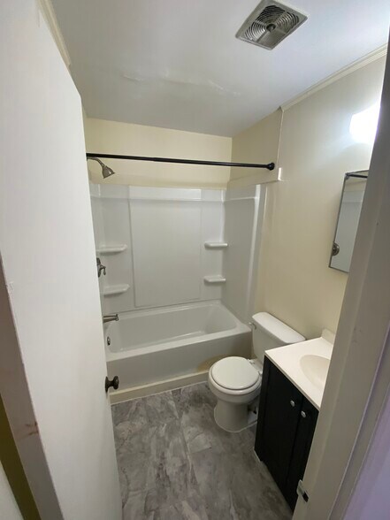 Full bath is located upstairs - 806 College Ave