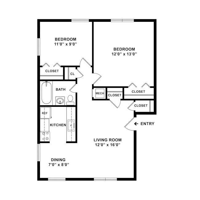 Floorplan - FJC Apartments