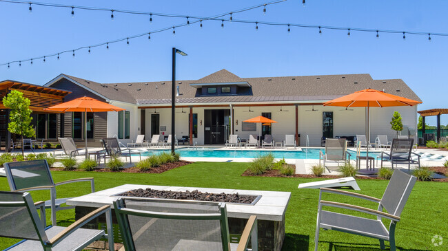 Resort-Style Pool & Outdoor Lounge Area