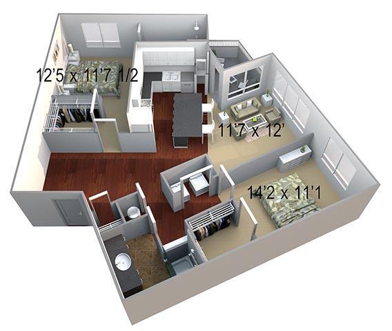 Floorplan - Walton Westside