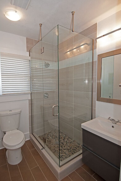 Remodeled hall bathroom - 60 W Lewis Ave