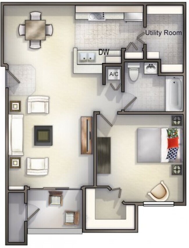 Building Photo - RIVERVIEW: Allegro Palms - 1 bed/1 bath, 3...