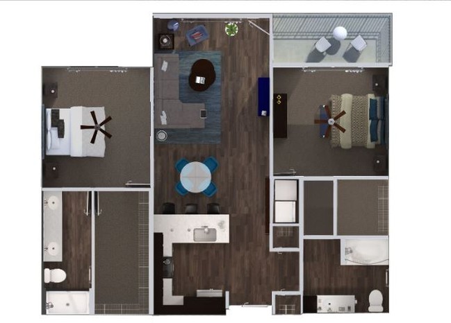 Floorplan - The Royale at CityPlace