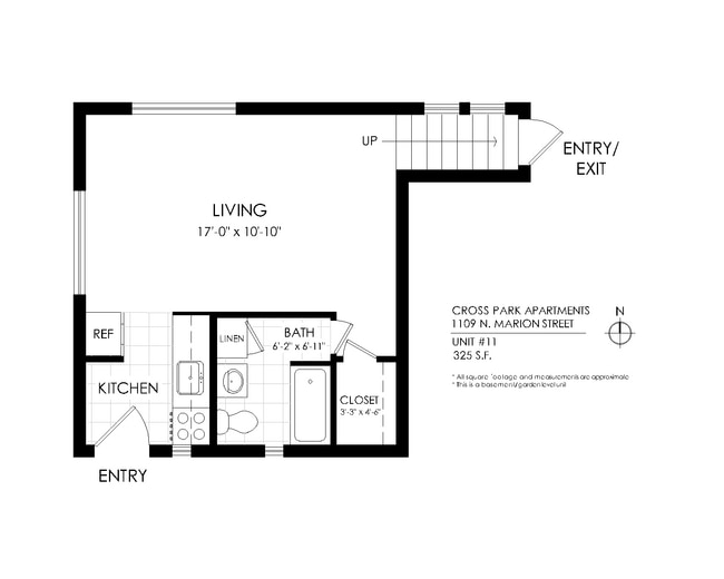 Floorplan - Cross Park Apartments