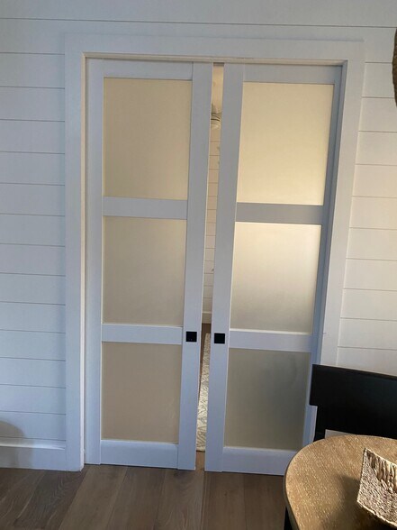 Doors to den - 1102 Pearl St