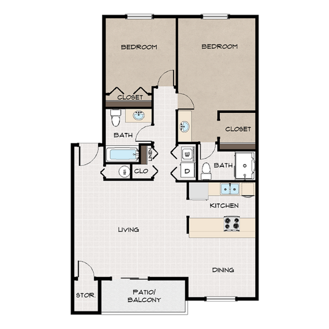 Floorplan - Ascent at South Hill