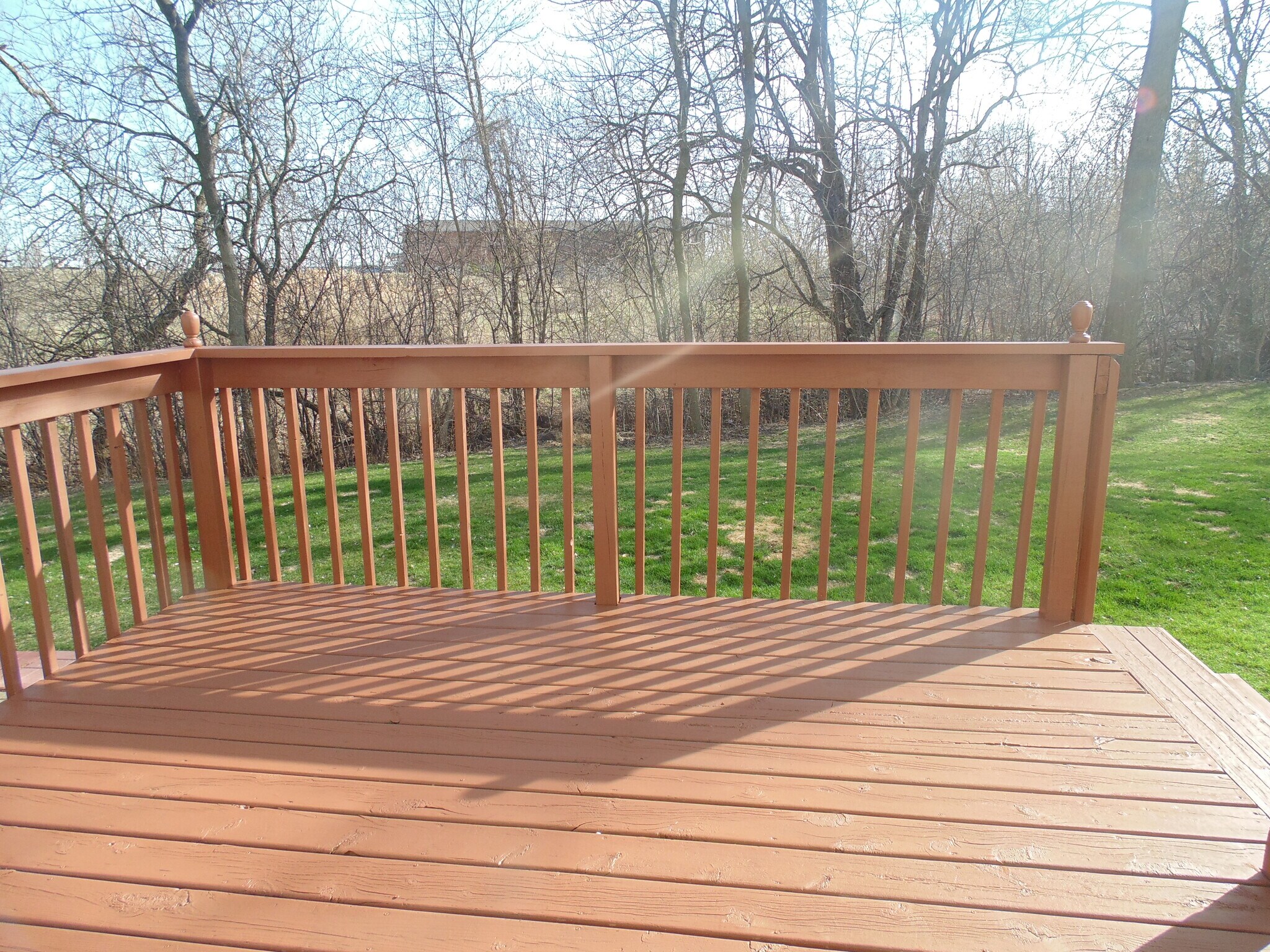 Deck and Private Yard - 977 Zachary Ct