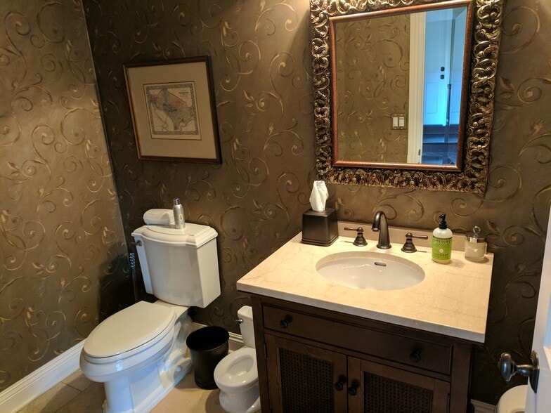 Upstairs powder bath - 21 Pinnacle Peak St