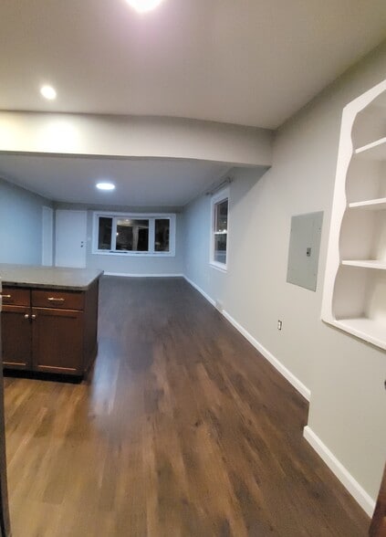 Living Room view from back Mudroom entrance - 411 Brewer St