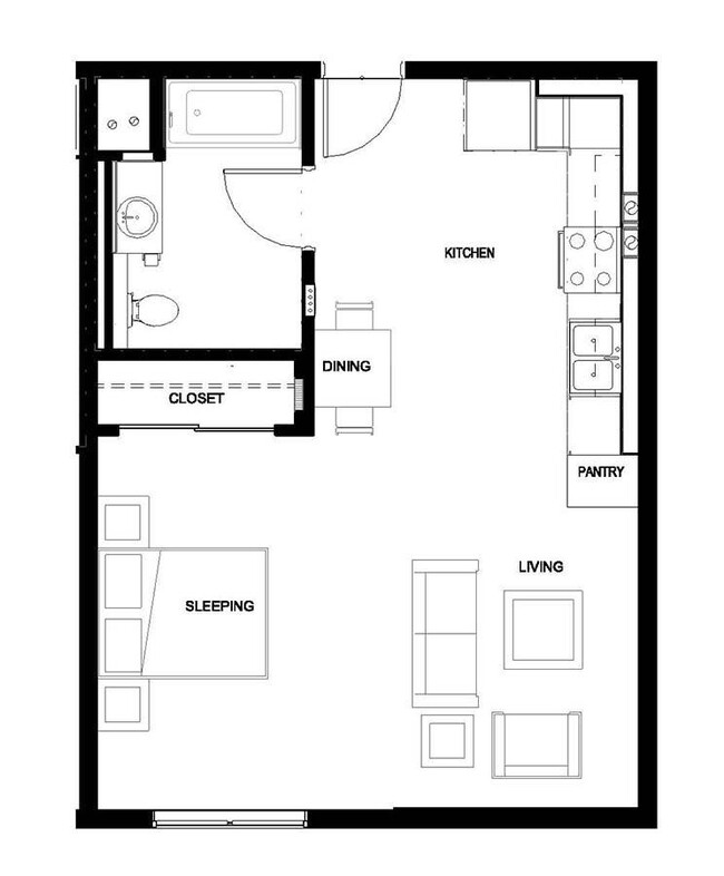 Floorplan - Grand and Linden Family Apts