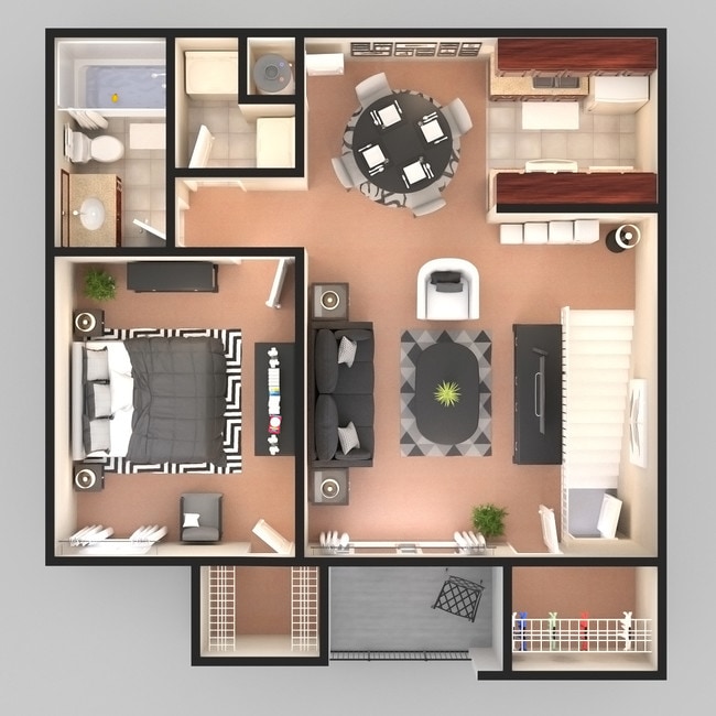 Floorplan - Sunchase Ridgeland Apts.