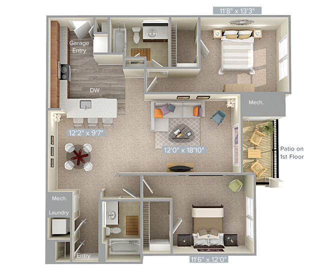 Floorplan - Avalon Laurel