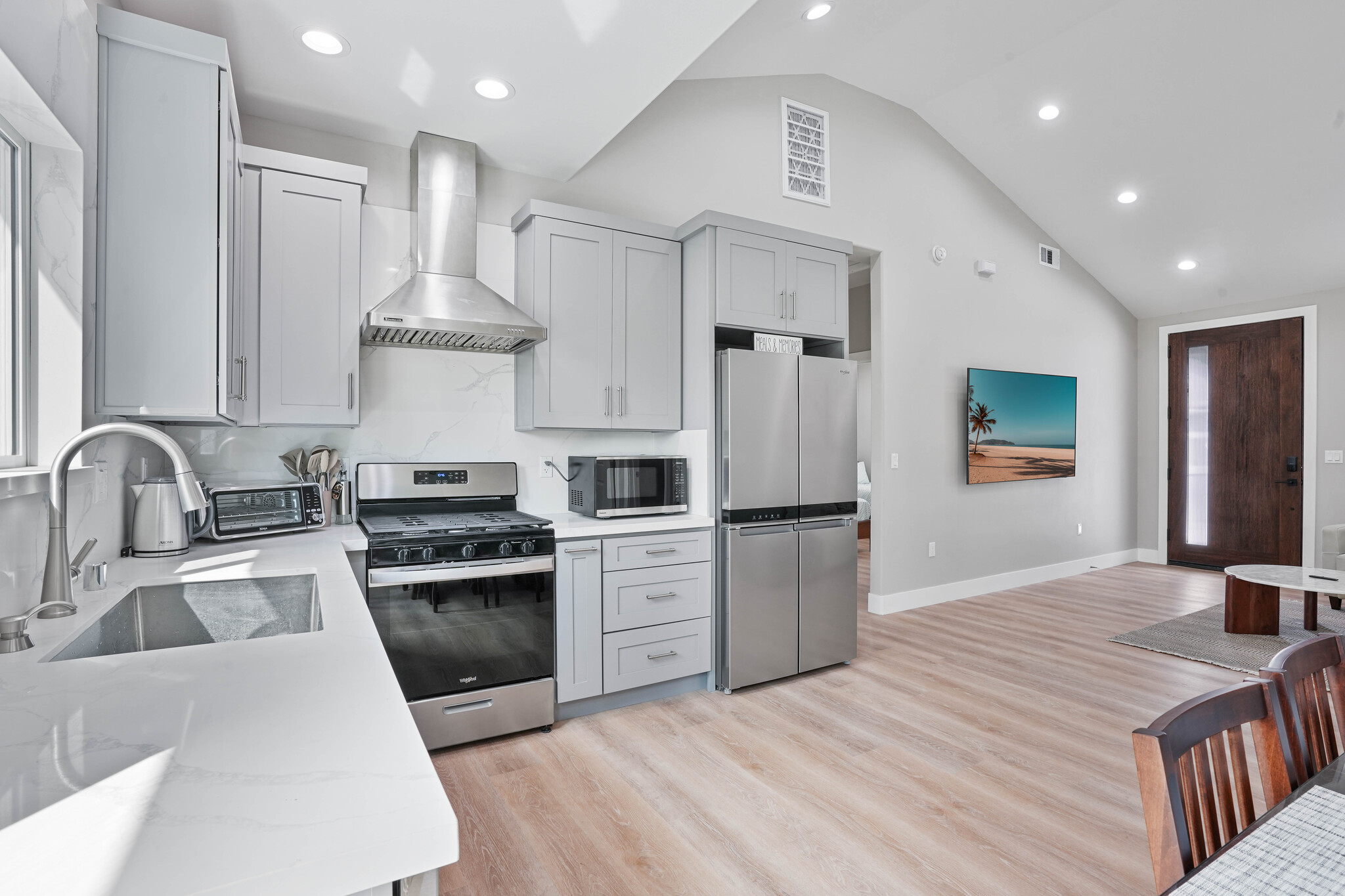 Modern kitchen - 1670 W Cerritos Ave