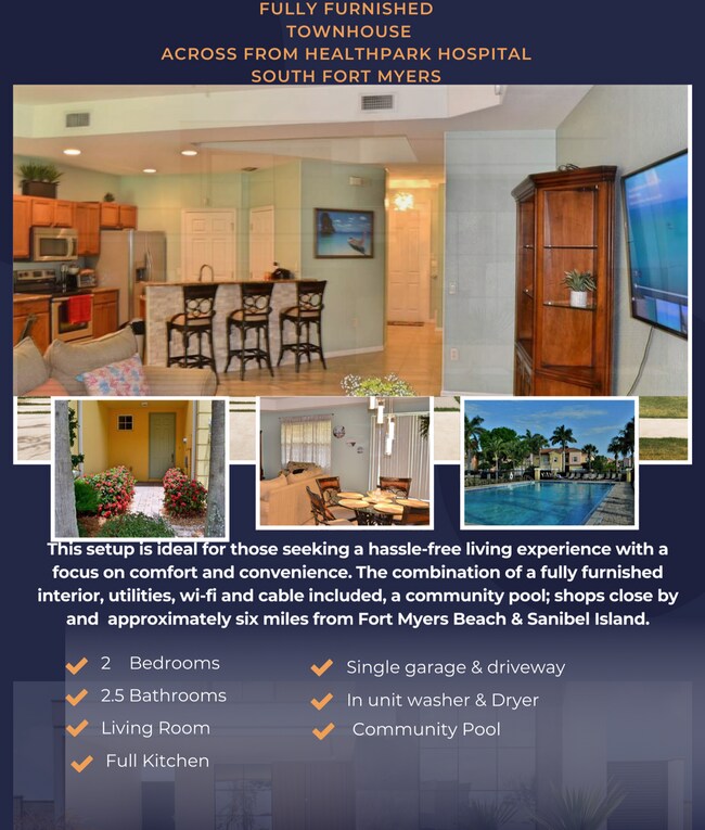 Primary Photo - 2/2.5 Located Near Ft Myers Beach