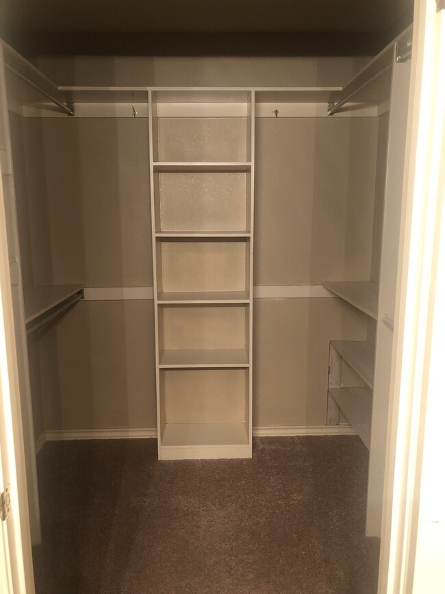 built ins in master closet - 128 Presidio Pl