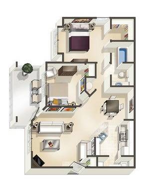 2A-R Floorplan - Preserve at Port Royal