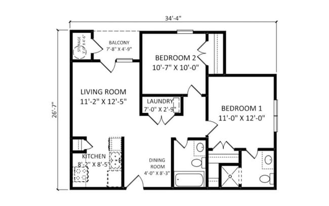 2 bed Chelsea.jpg - Grentton Place Apartments