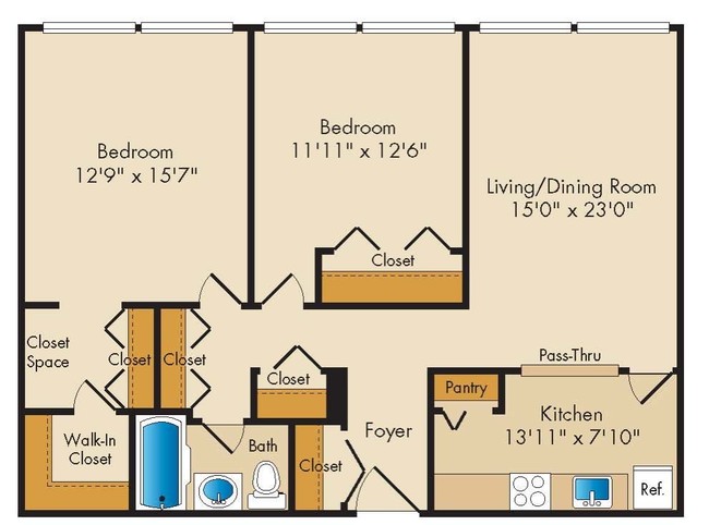 Floorplan - London Normandy House