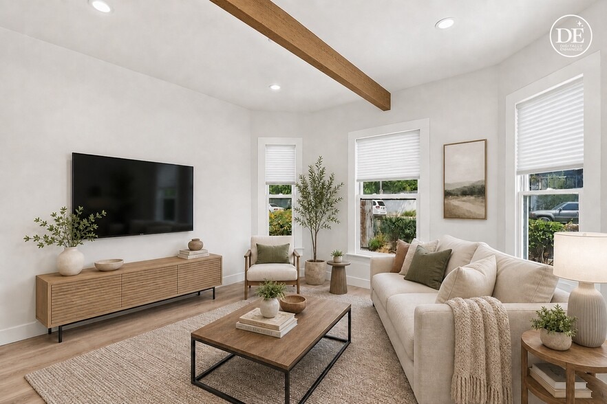 Virtually staged. Furniture and décor digitally added - 3410 W 27th St