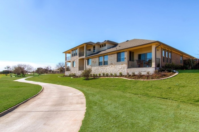 Double Eagle Townhomes - Exterior Along Golf Course - Double Eagle Townhomes