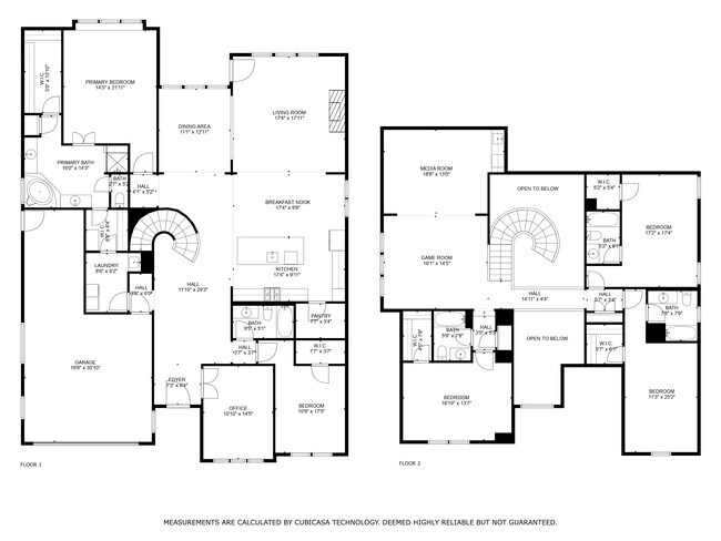 House floorplan - 2871 Cannon Dr