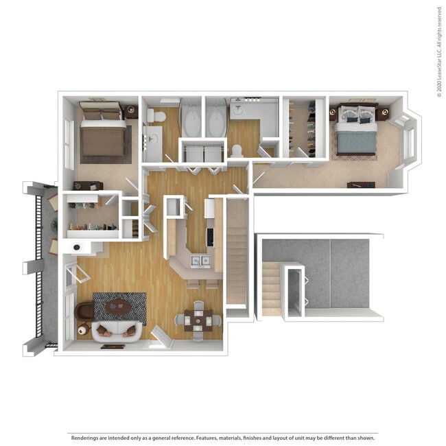 Floorplan - Villas Of Preston Creek