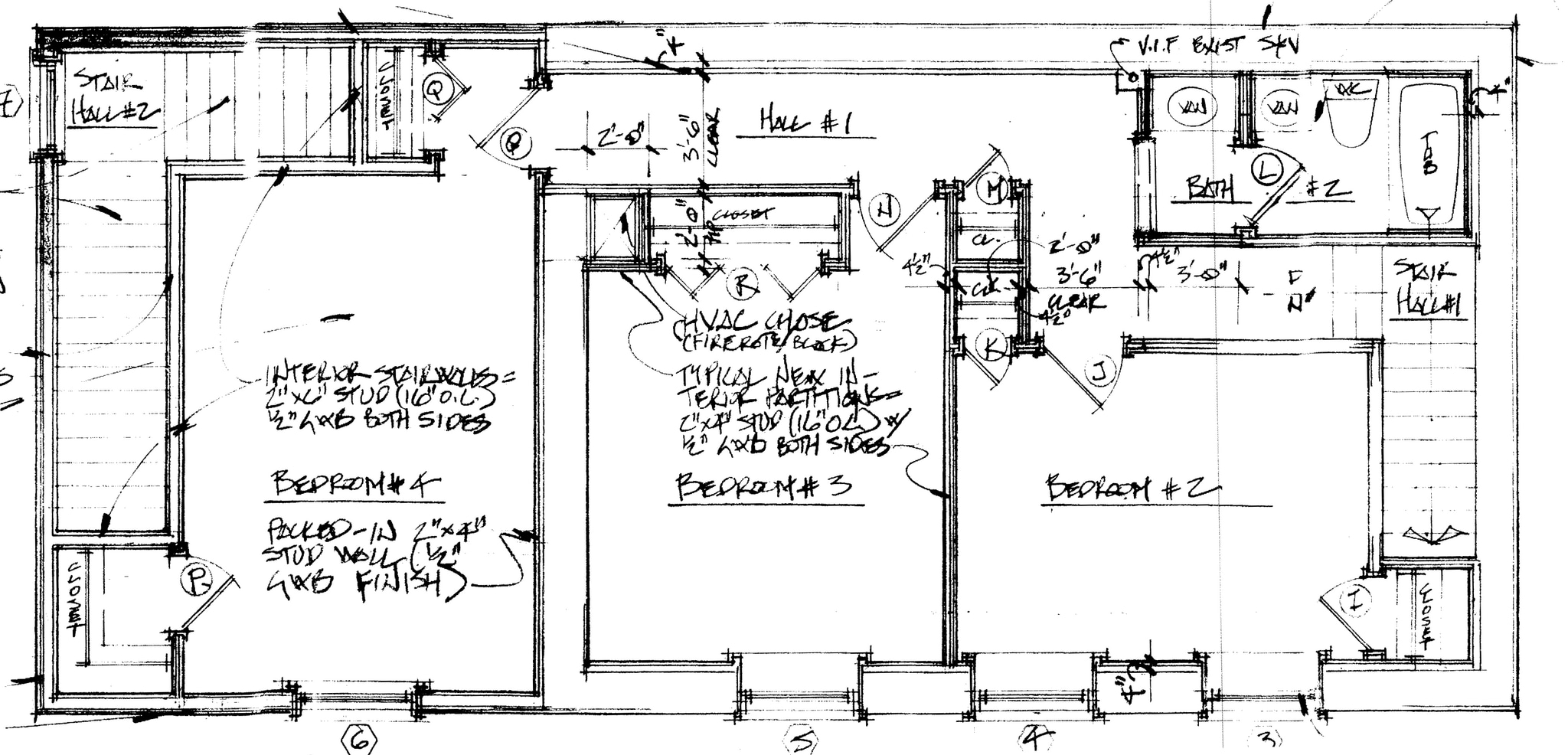 Floor Plan 2nd floor - 3407 Race St
