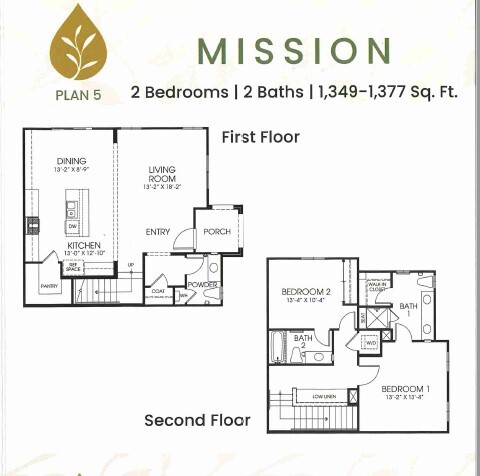 Floorplan - Oliva Apartments