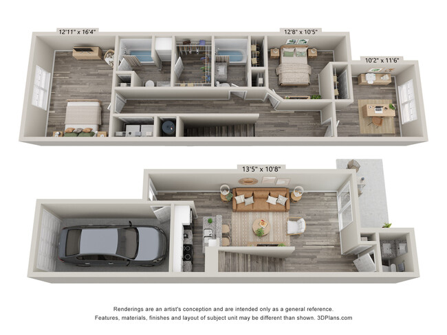 Floorplan - Champion Townhomes