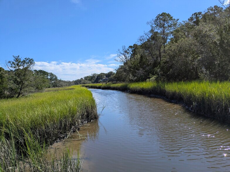 Burden Creek looking towards the Stono River - 2735 Exchange Landing Rd