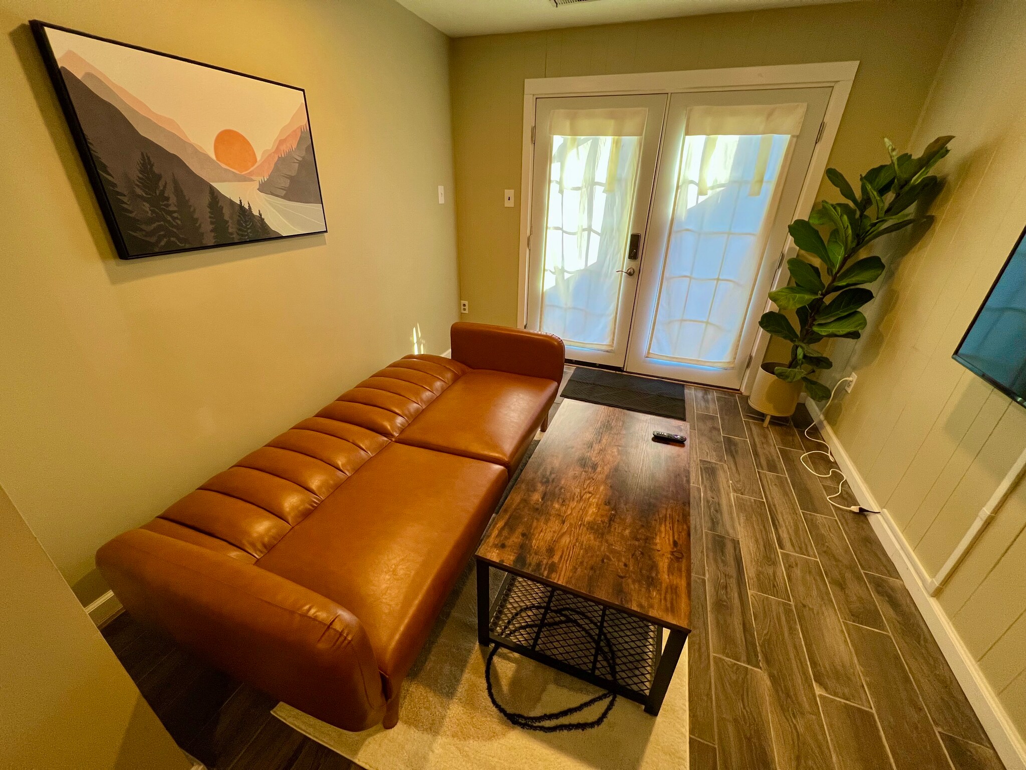 Sofa converts into guest bed - 3962 Wilcoxson Dr