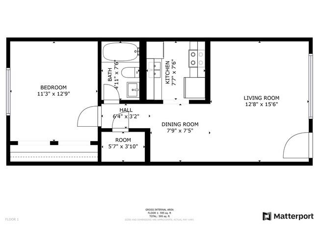 Floorplan - The Fairview | 1 & 2 Bedroom Apartments in...