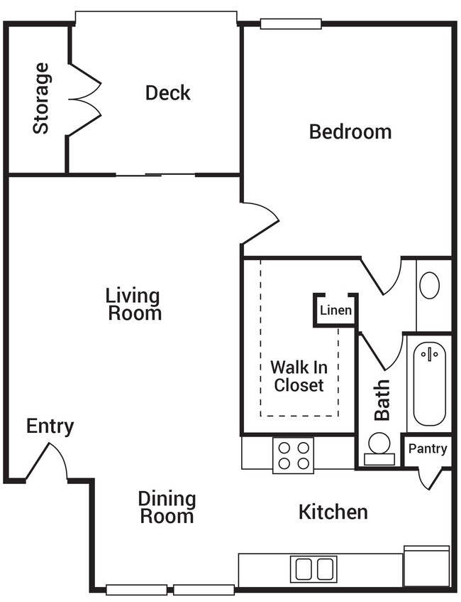 Floorplan - Copper Mill Apartments