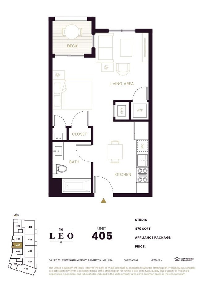 Building Photo - Studio with Laundry in Unit; Gym on Site! ...