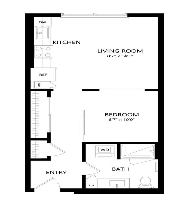 Floorplan - Windsor Queen Anne