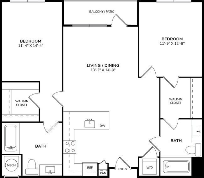 Floorplan - Windsor at Broadway Station