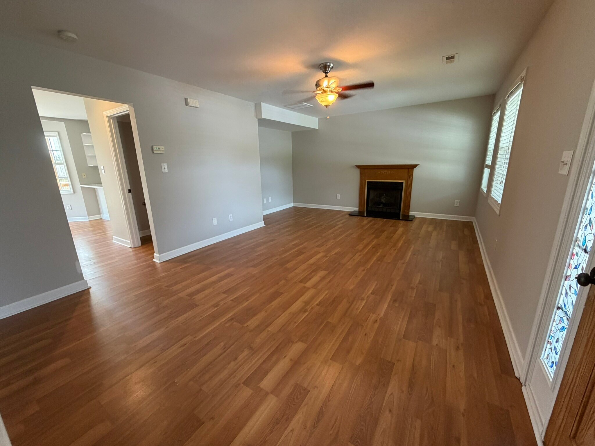 Living room from stairs - 222 18th Ave SE