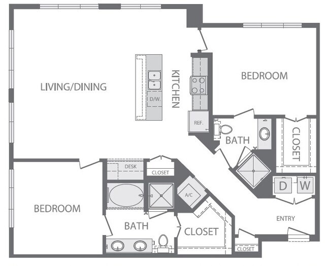 Floorplan - Windsor at West University