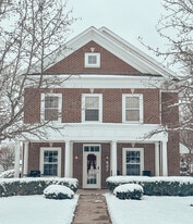 Winter Exterior - Courtyard Village Apartments