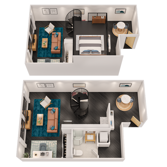 Floorplan - Lofts of Broadway