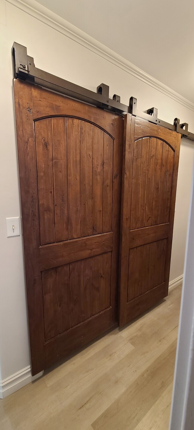 Barn doors for Utility closet - 1535 S Yorktown Ave