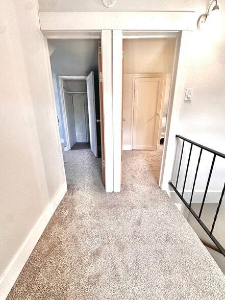 upstairs hallway - 614 Highland Dr