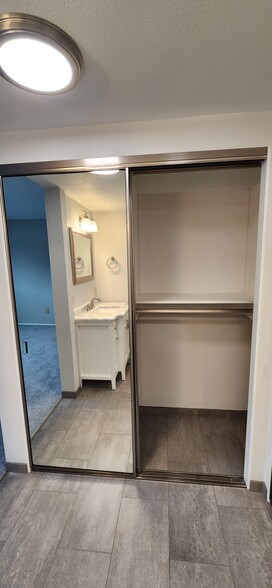 Master bathroom closet organizer - 1100 Opal St