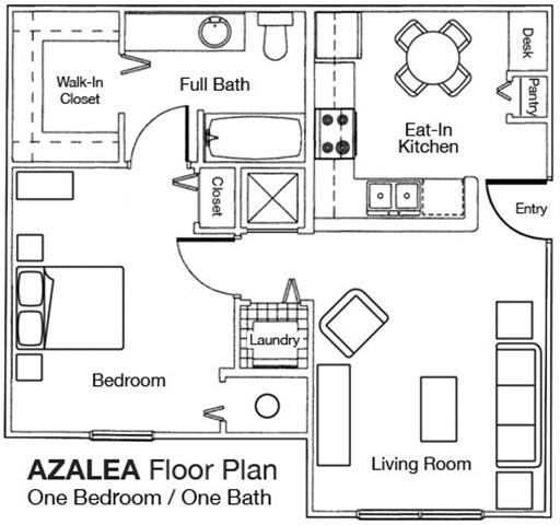 Floorplan - Wilmington Apartments