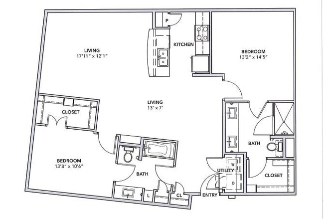 Floorplan - Cypress at Trinity Groves