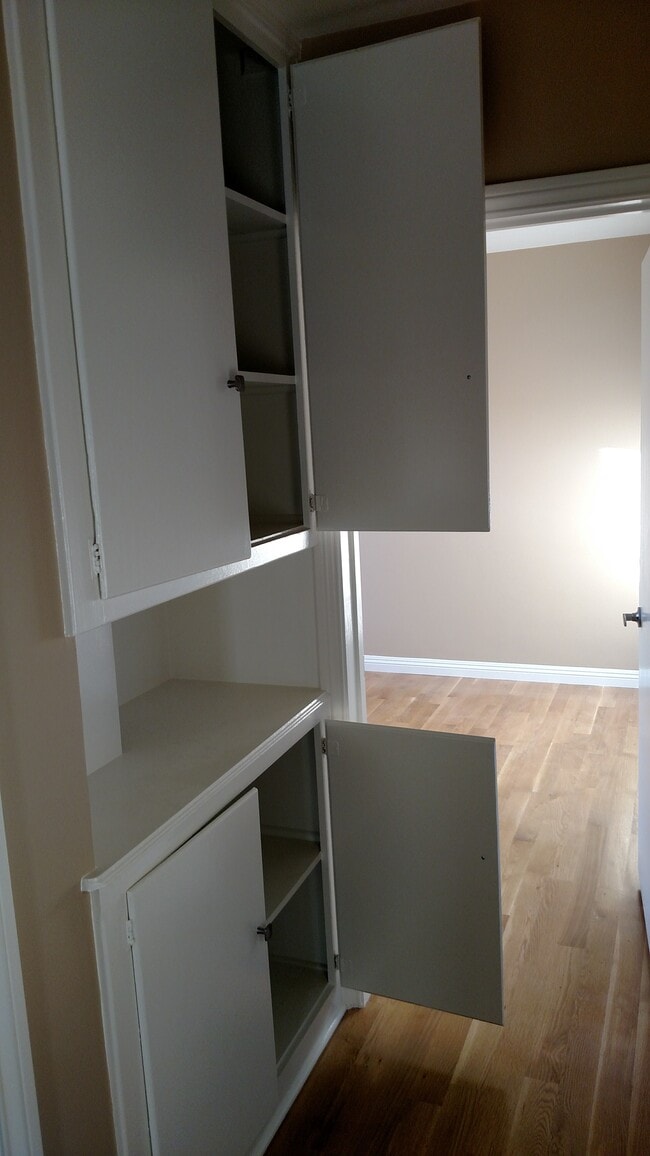 Linen Closet view of 2nd Bedroom - 5835 Tellefson Rd