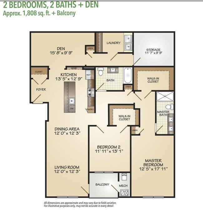 Floorplan - Vista at Hillside Gardens
