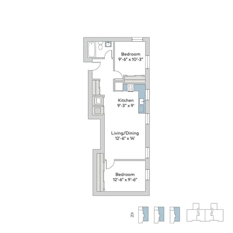 Floorplan - The Colonnades