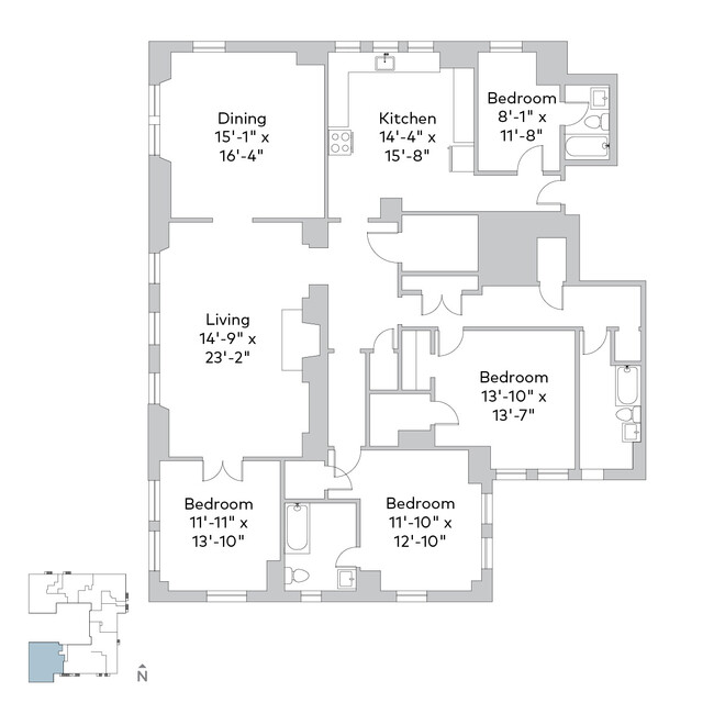 Floorplan - Cloisters