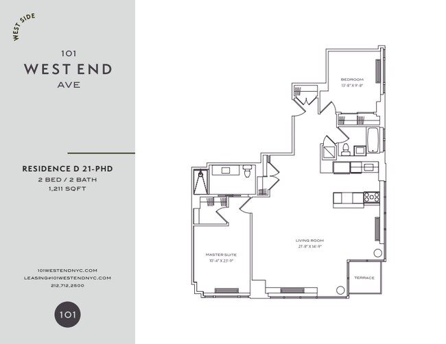 Floorplan - 101 West End Avenue